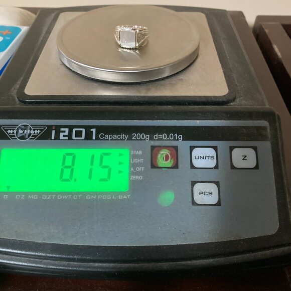 IB Goodman Sterling Silver 925 Signet Ring Size 10 - Picture 8 of 8